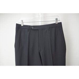 Rota Solid Dark Blue 100% Wool Mens Dress Pants Sz 48 BRAND NEW